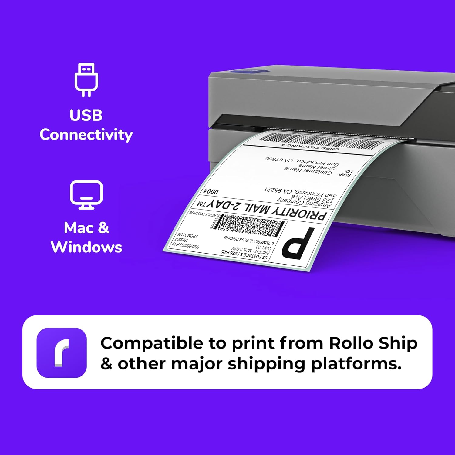 comp22 Rollo USB Shipping Label Printer Review